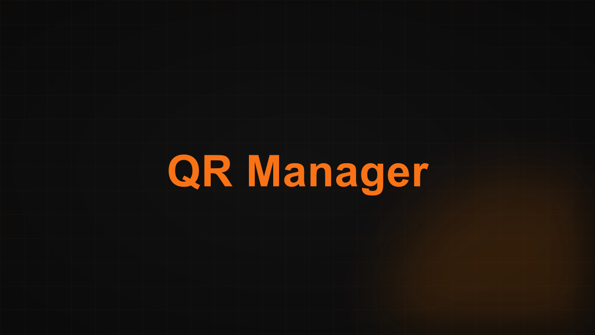 QR Manager