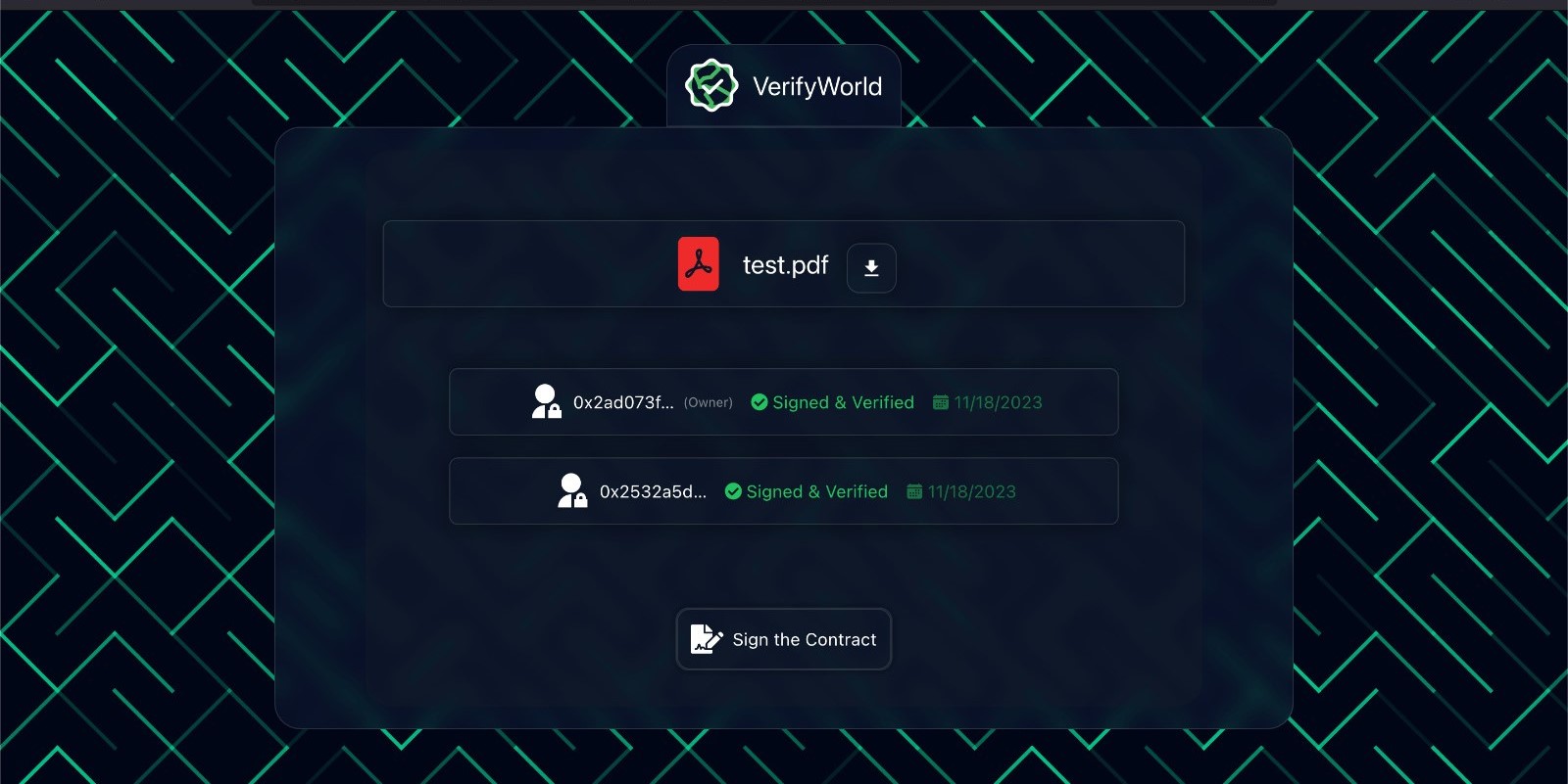 VerifyWorld